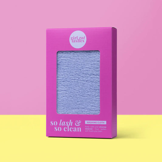 SO LASH & SO CLEAN – Waschtuch hellblau