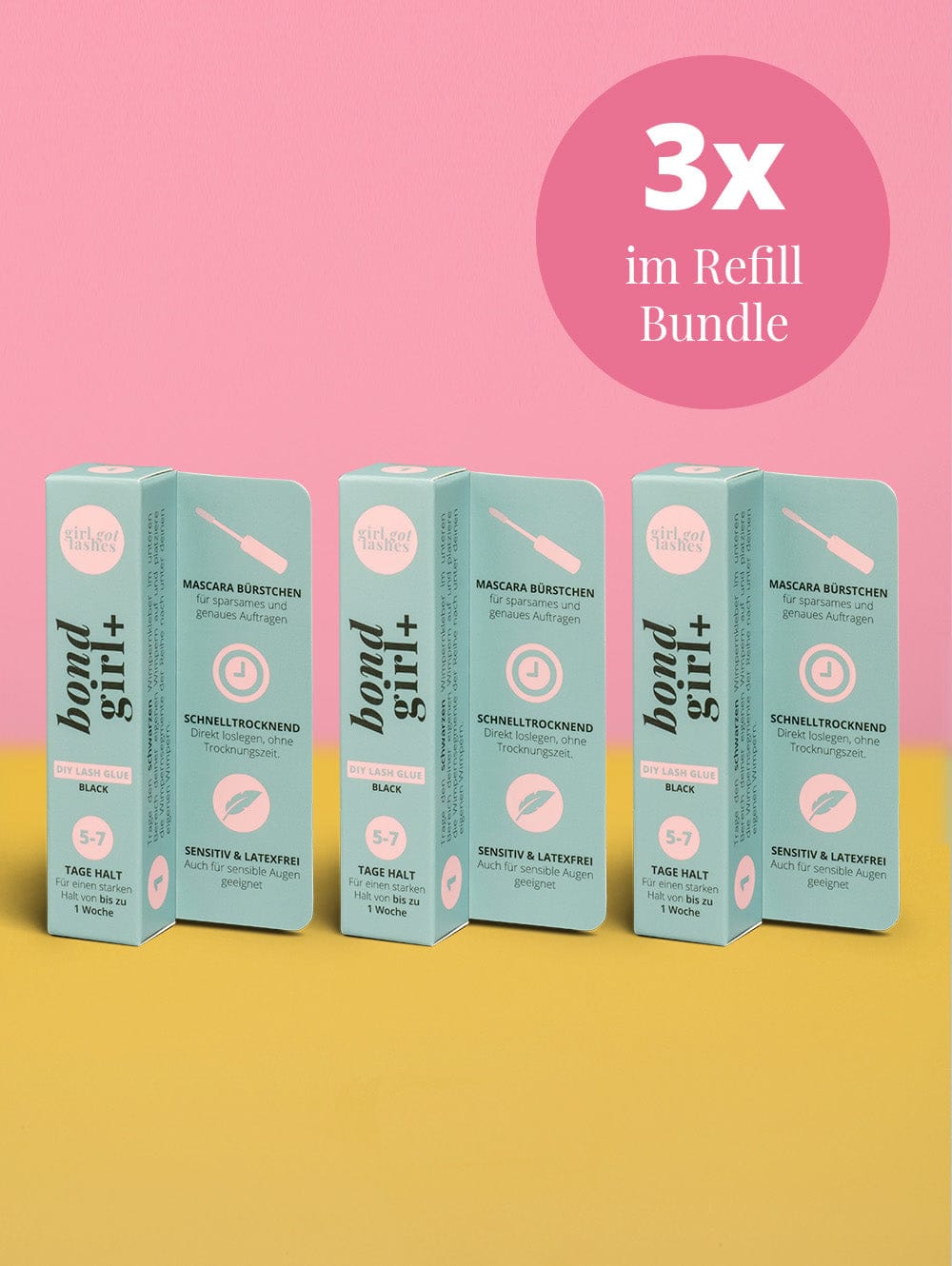 Refill-Bundle Bond Girl+ black